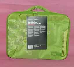 Brašna Dee SlimCase 13–14.1 zelená, Lehká slim brašna na notebook